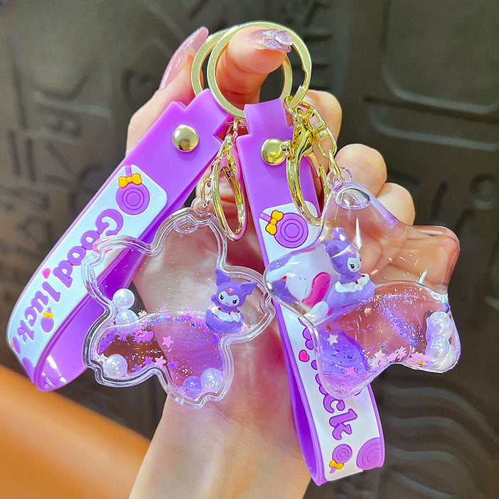 Wholesale Acrylic Tea Cup Keychain JDC-KC-YanG068