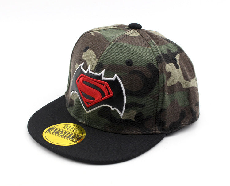 Wholesale Camouflage Boys Baseball Cap Wide Brim Adjustable Summer Sun Hat