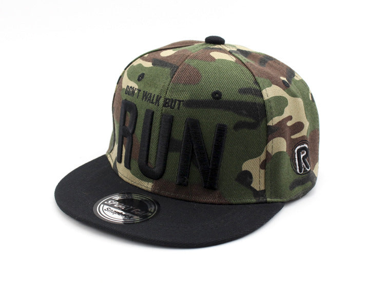 Wholesale Camouflage Boys Baseball Cap Wide Brim Adjustable Summer Sun Hat