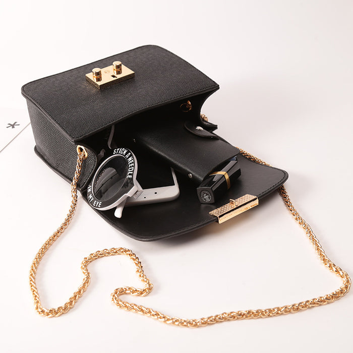 Wholesale PU Shoulder Chain Small Square Bag JDC-SD-XiangLaier005
