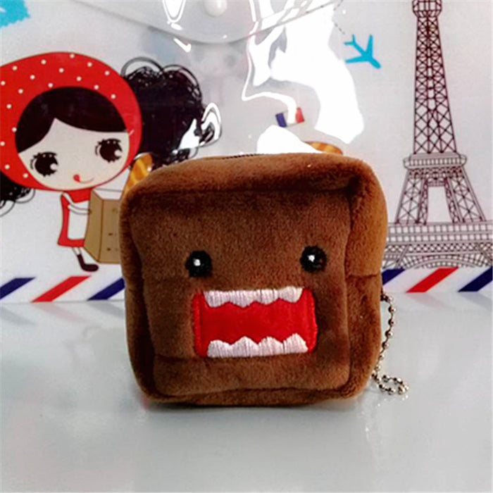 Wholesale Thickened Cute Women Plush Coin Purse Coin Bag Cartoon Totoro Key Bag Square JDC-WT-RC003