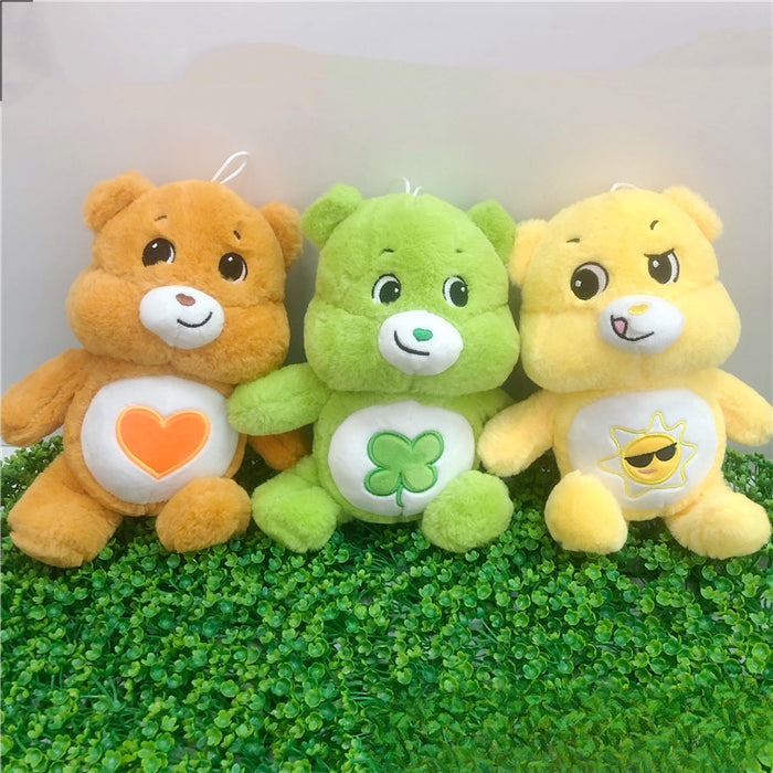 Wholesale of 12pcs/pack Random Rainbow Bear Doll Plush Doll JDC-FT-YER001