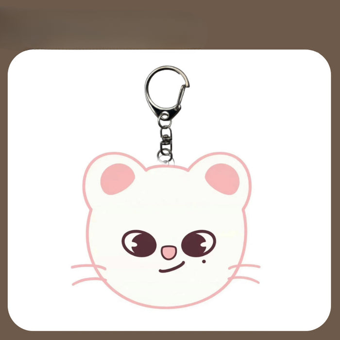 Wholesale Cartoon Acrylic Doll Keychain JDC-KC-MD001