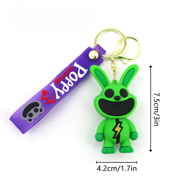 Wholesale Cartoon Cute PVC Doll Keychains JDC-KC-HaoAn010