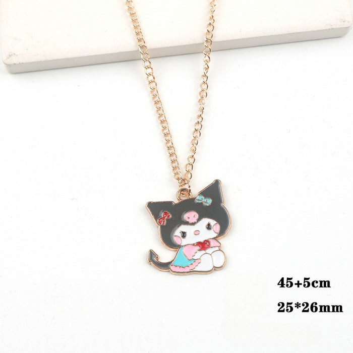 Wholesale Cartoon Alloy Pendant Necklace JDC-NE-FuYu015