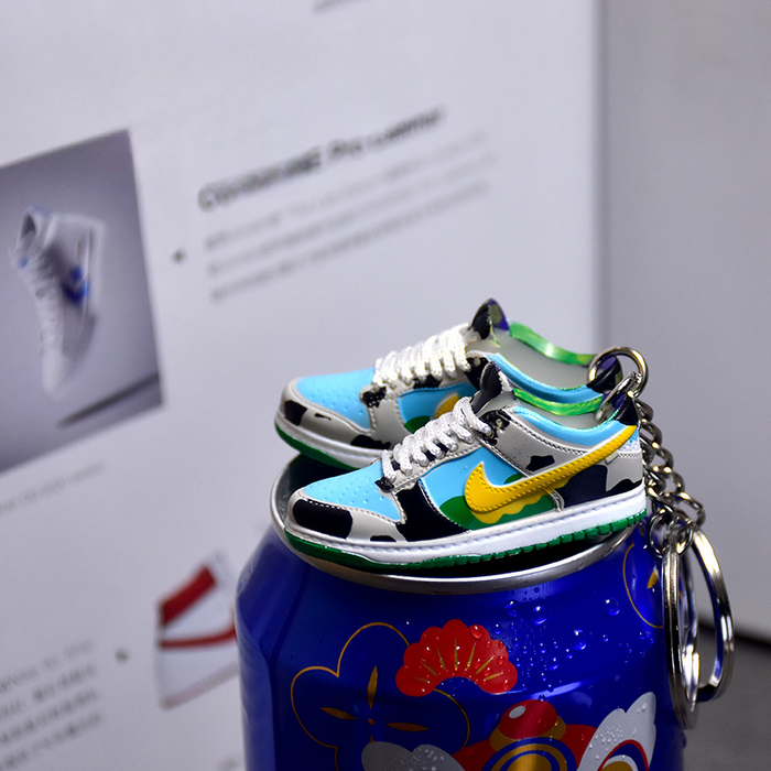 Wholesale Mini 3D Basketball Shoes Keychain JDC-KC-LCheng004