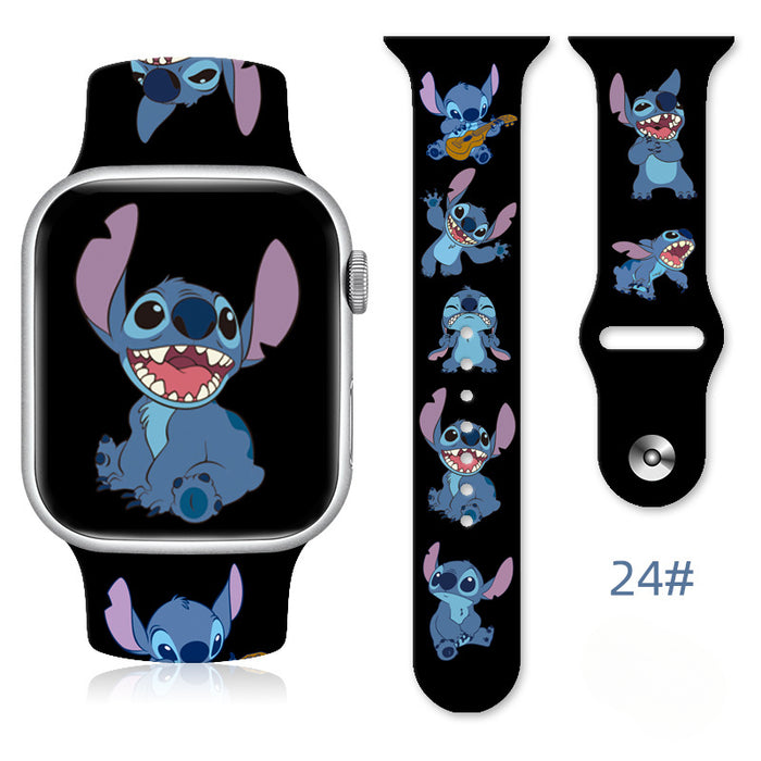 Wholesale Silicone Cartoon Print Watch JDC-WD-NuoQi012