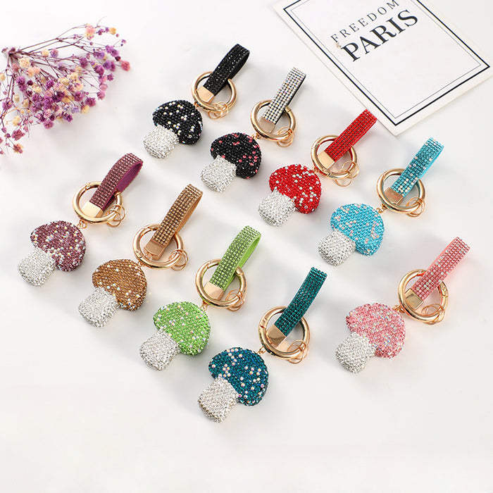 Wholesale Colored Diamond Keychains JDC-KC-NaiLi002