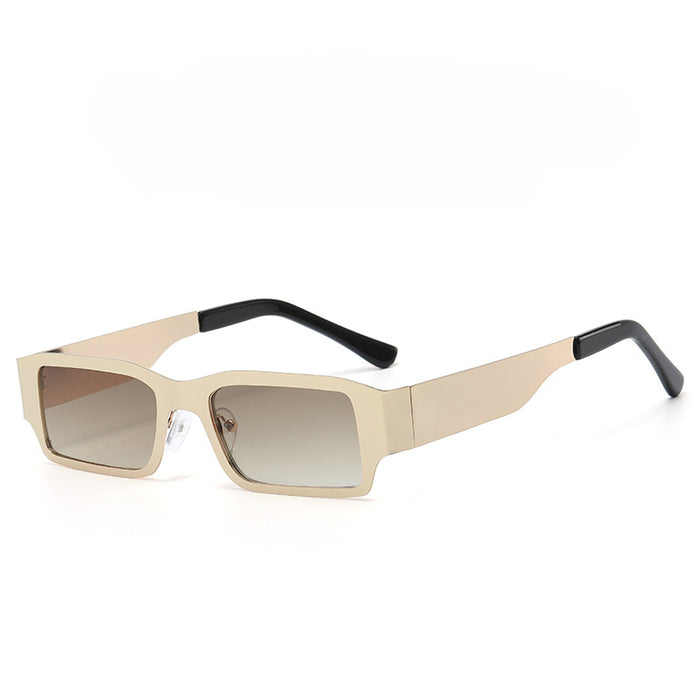 Wholesale Sunglasses PC Metal Square Hip Hop JDC-SG-YuX015