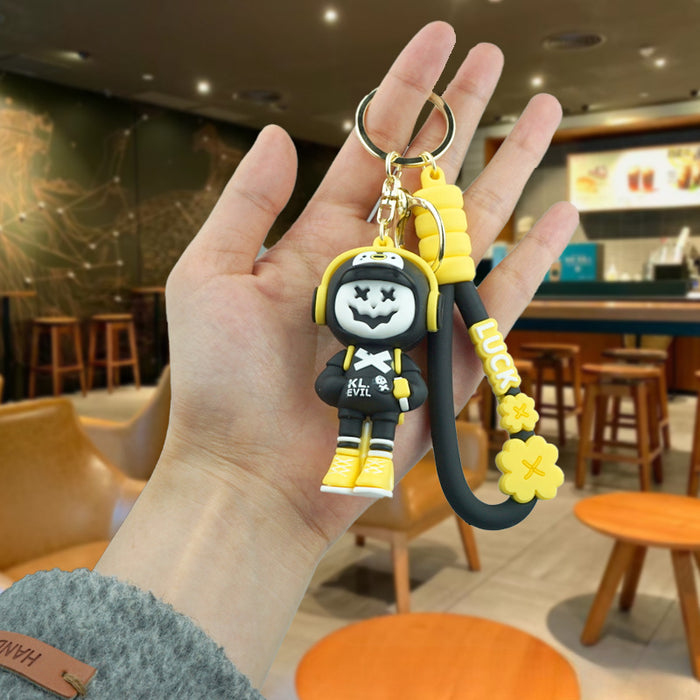 Wholesale Cartoon Doll PVC Keychain JDC-KC-HaoH007