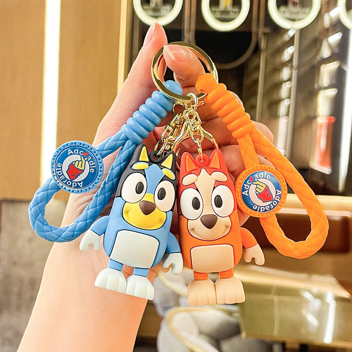 Wholesale Silicone Cartoon Doll Keychain JDC-KC-Benxin025