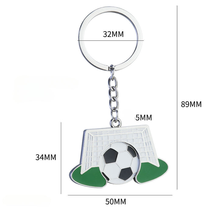 Wholesale Zinc Alloy Football Keychain JDC-KC-XunXin007