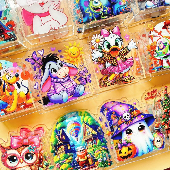 Wholesale Plastic Creative Cute Cartoon  Acrylic Pencil Case JDC-PC-MangH004