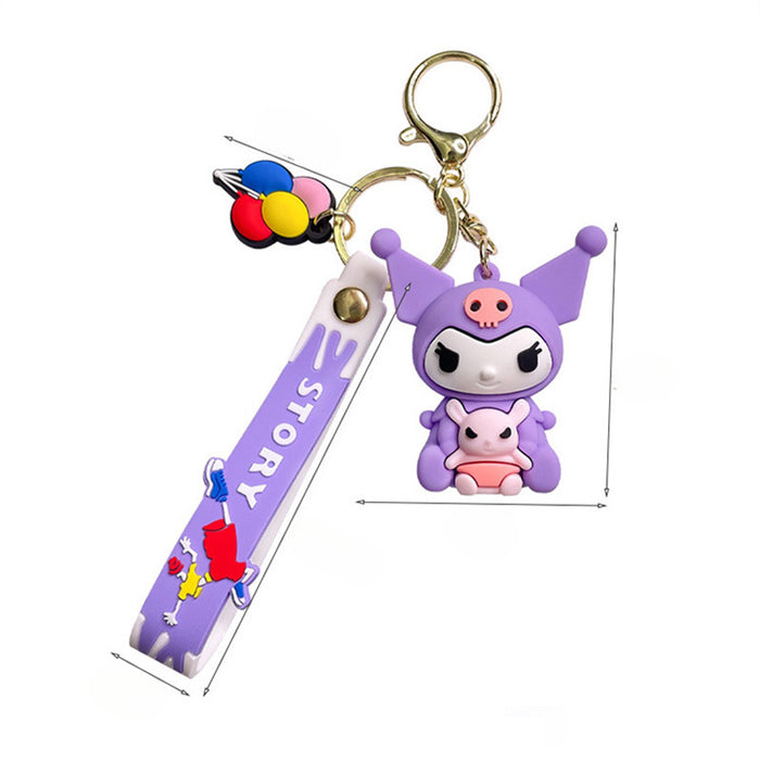 Wholesale Cute Cartoon Doll PVC Keychains JDC-KC-YiChang016