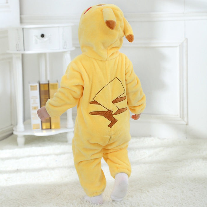 Wholesale Flannel Pikachu Baby Clothes JDC-BC-JTW001