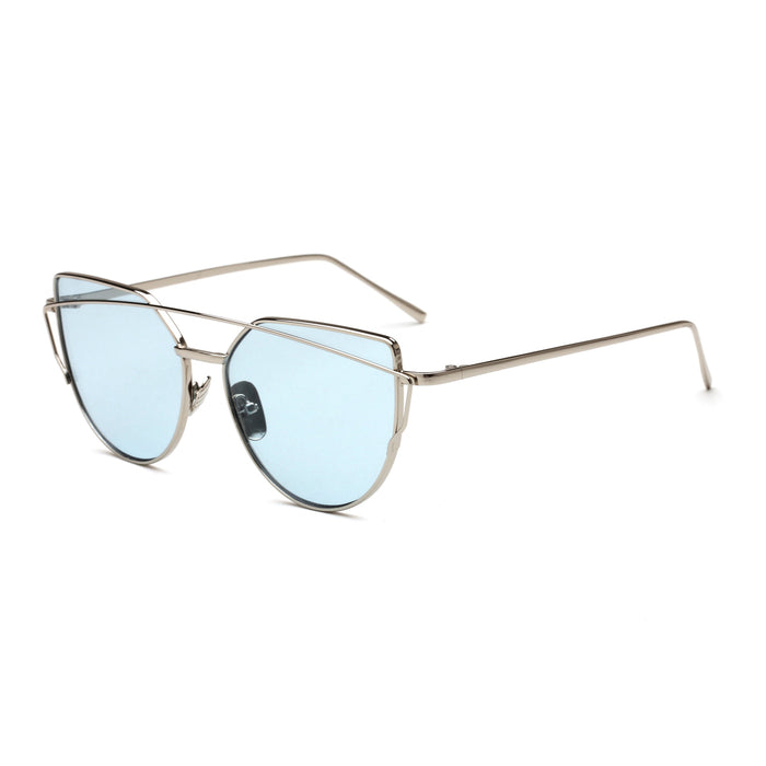 Wholesale Metal Cat Eye Sunglasses Colorful Fashion Sunglasses New Sunglasses