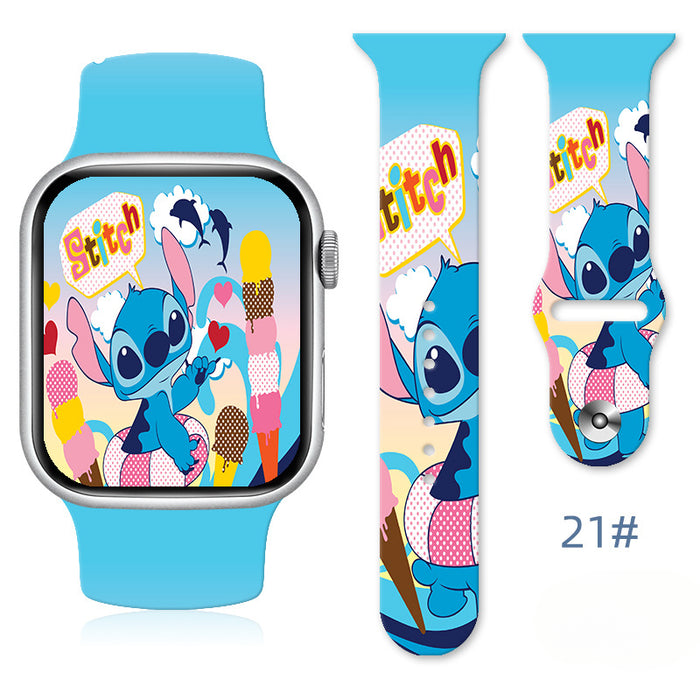 Wholesale Silicone Cartoon Print Watch JDC-WD-NuoQi012