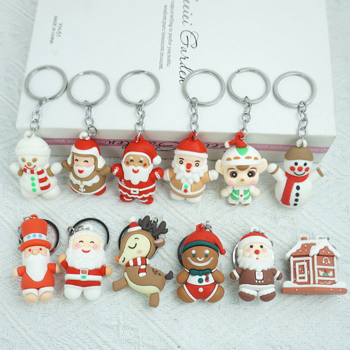 Wholesale Cartoon Santa Claus Doll Keychain JDC-KC-Yexiang009