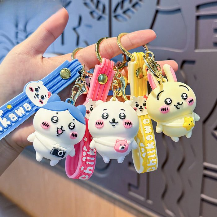 Wholesale PVC Cartoon Doll Keychain JDC-KC-MengXu012