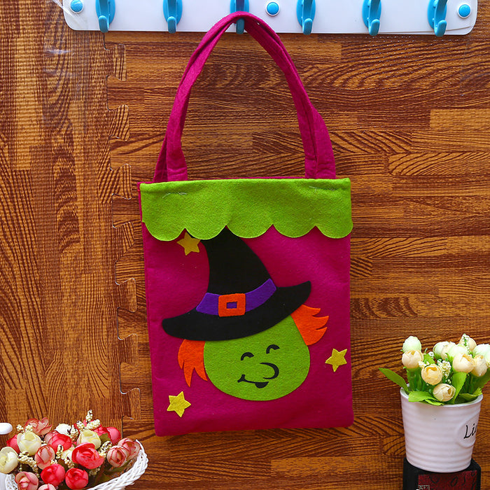 Wholesale  Non Woven Bag Candy Bag Ghost Festival Pumpkin Bag Decorations Props Gift Bag