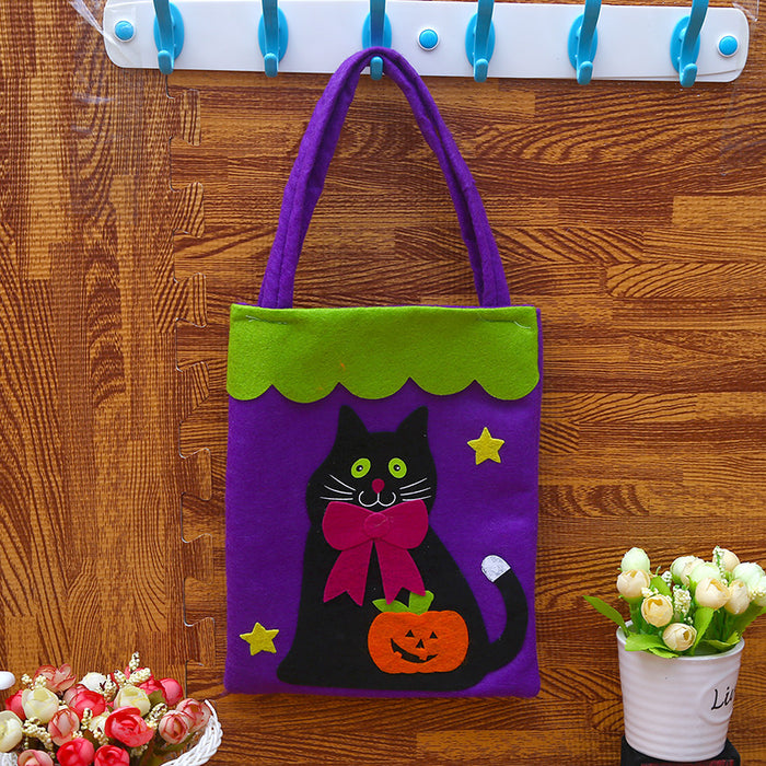 Wholesale  Non Woven Bag Candy Bag Ghost Festival Pumpkin Bag Decorations Props Gift Bag