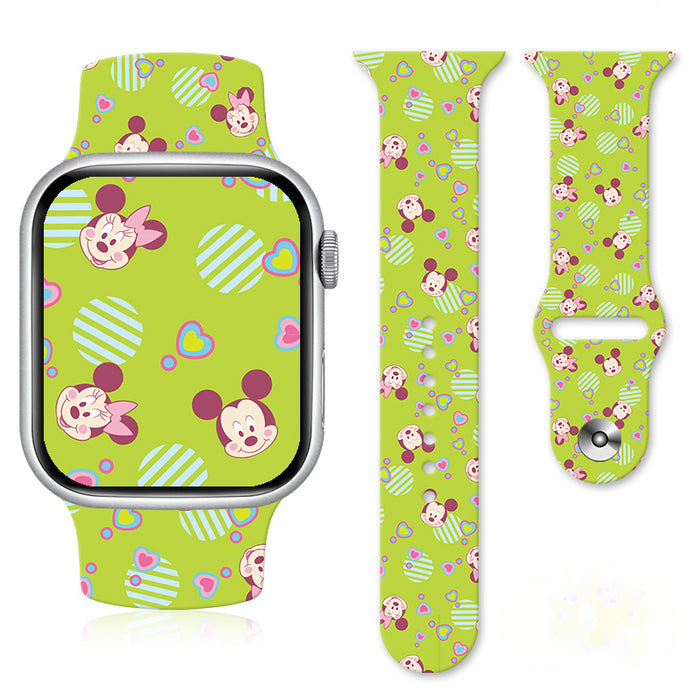 Wholesale Silicone Watch Strap Printing JDC-WD-NuoQi022