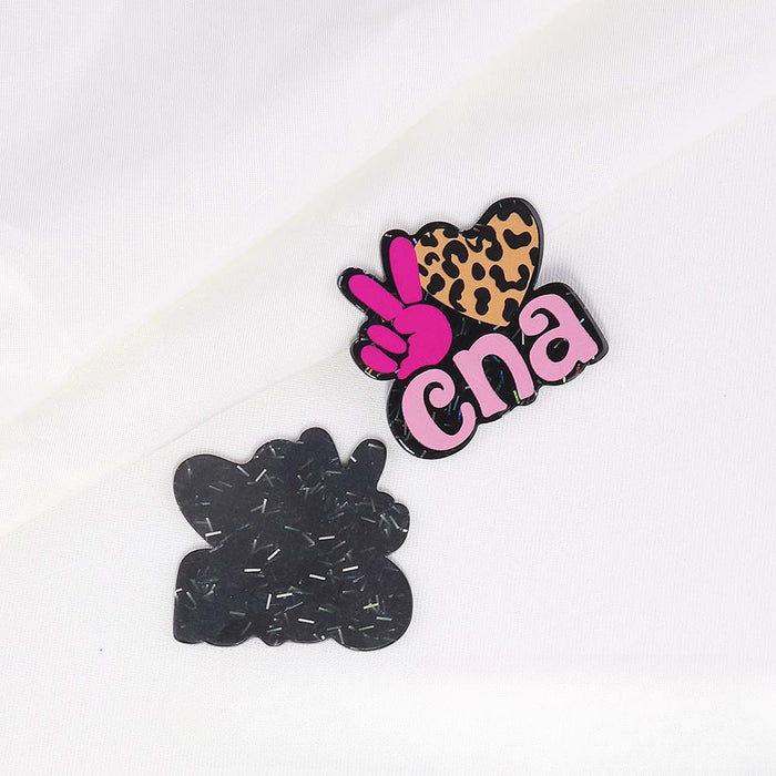 Wholesale Cartoon Organ Acrylic Pin DIY Patch Accessories JDC-FK-OuYie004