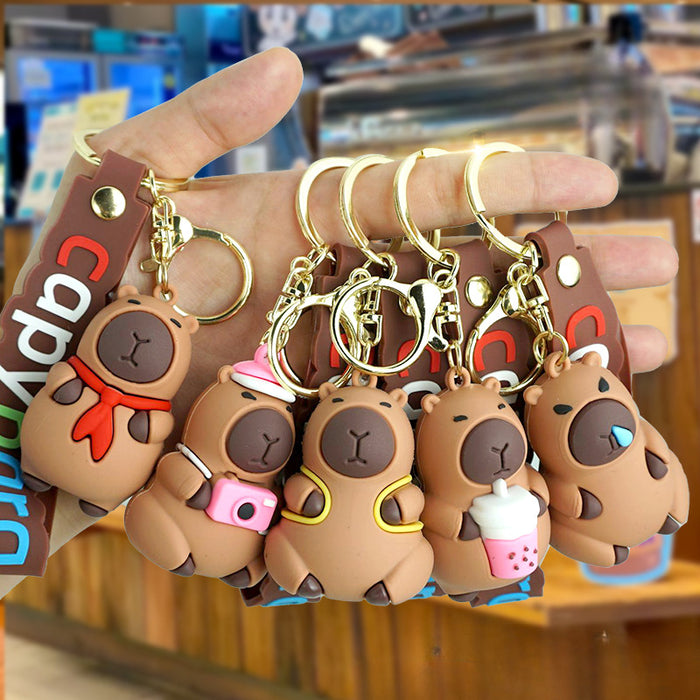 Wholesale PVC Cartoon Doll Keychain JDC-KC-Yexiang028