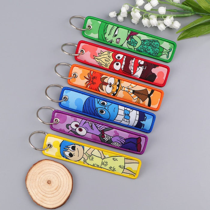 Wholesale Cartoon Cute Fabric Lanyard Keychain JDC-KC-KKX002