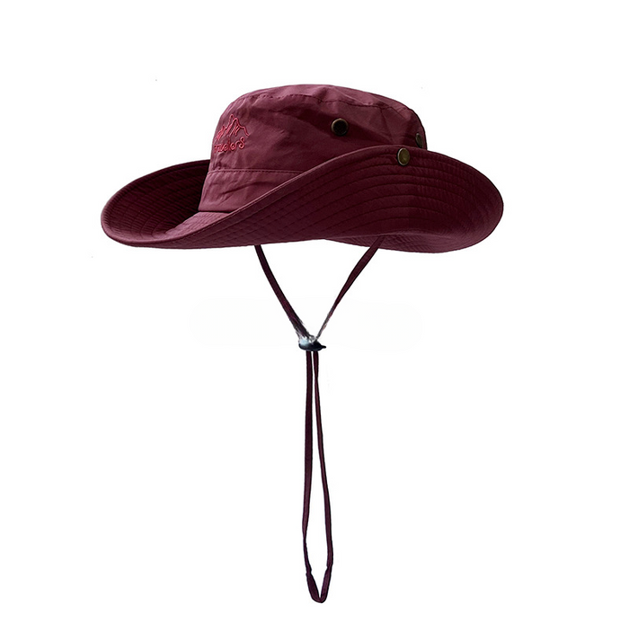 Wholesale Cotton Letters Embroidery Sunshade Bucket Hat JDC-HT-MuC006