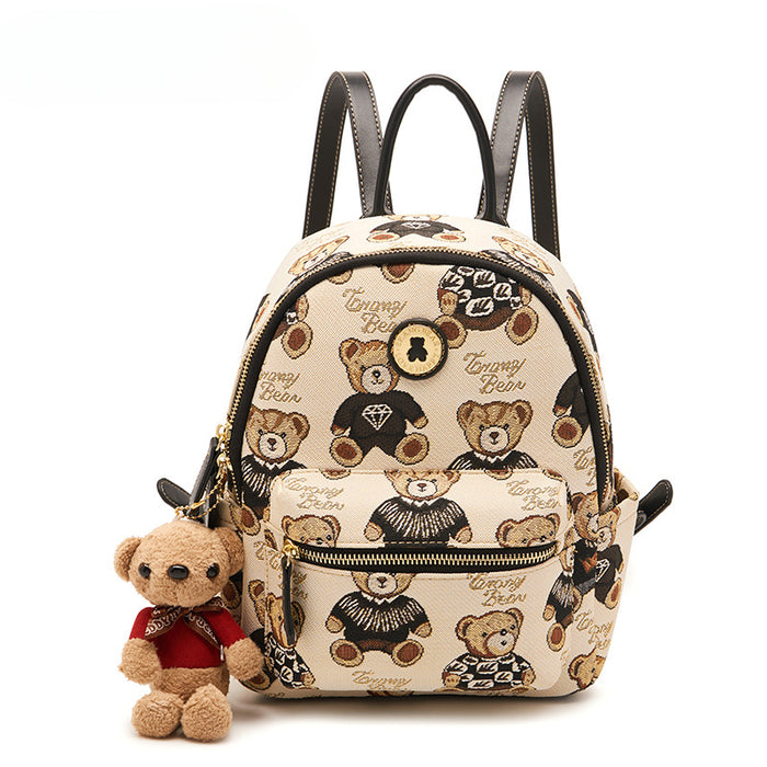 Wholesale Canvas Bear Backpack JDC-BP-Aida002