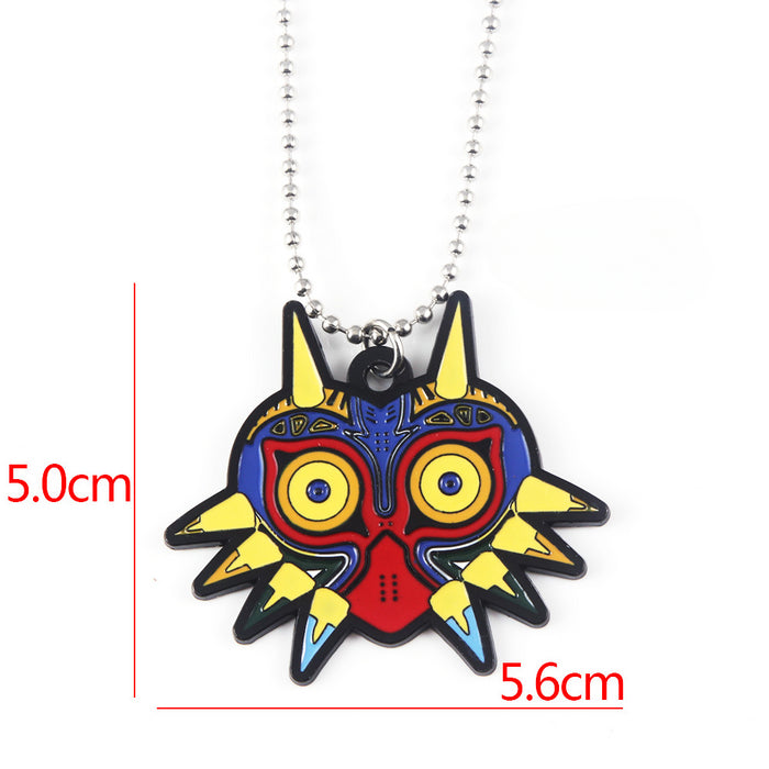 Wholesale Cartoon Bagpipe Necklace Keychain Set JDC-NE-YouM013