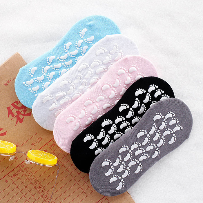 Wholesale Floor socks, foot glue anti slip socks, cotton socks