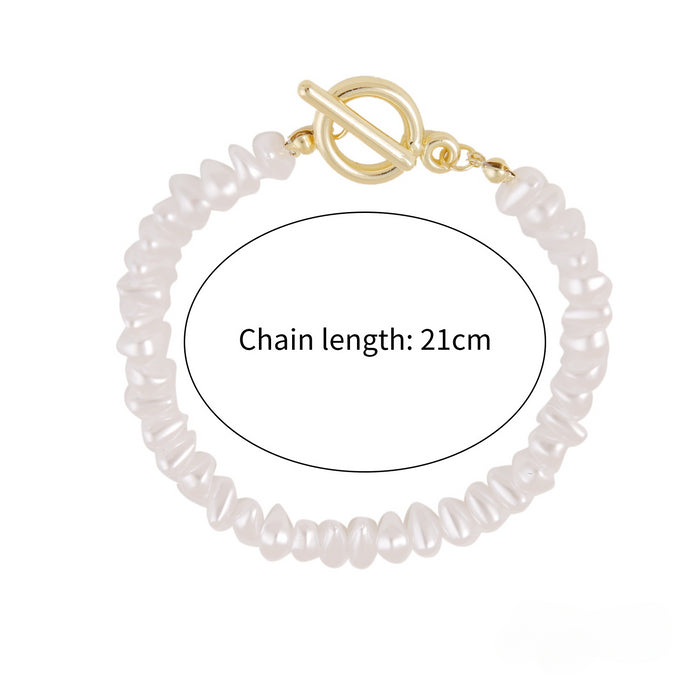 Wholesale Multi-layer Pearl Bracelet Set JDC-BT-ManY005