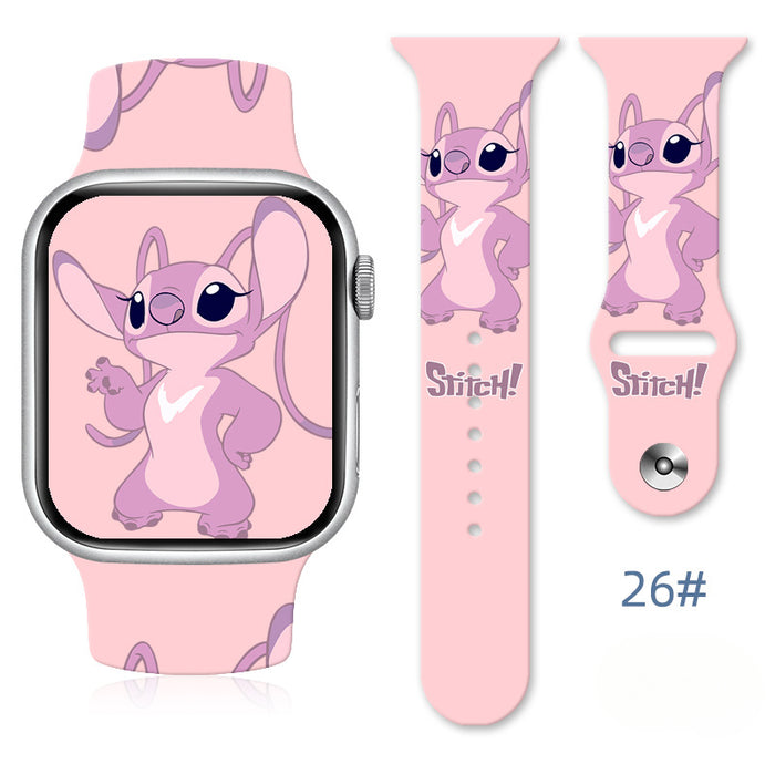 Wholesale Silicone Cartoon Print Watch JDC-WD-NuoQi012