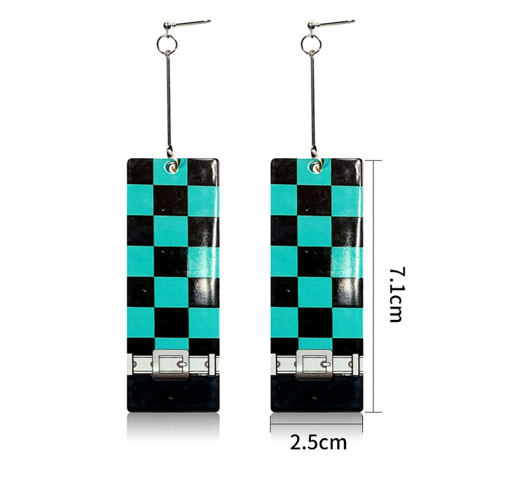 Wholesale Acrylic Cartoon Earrings JDC-ES-JiaYi008