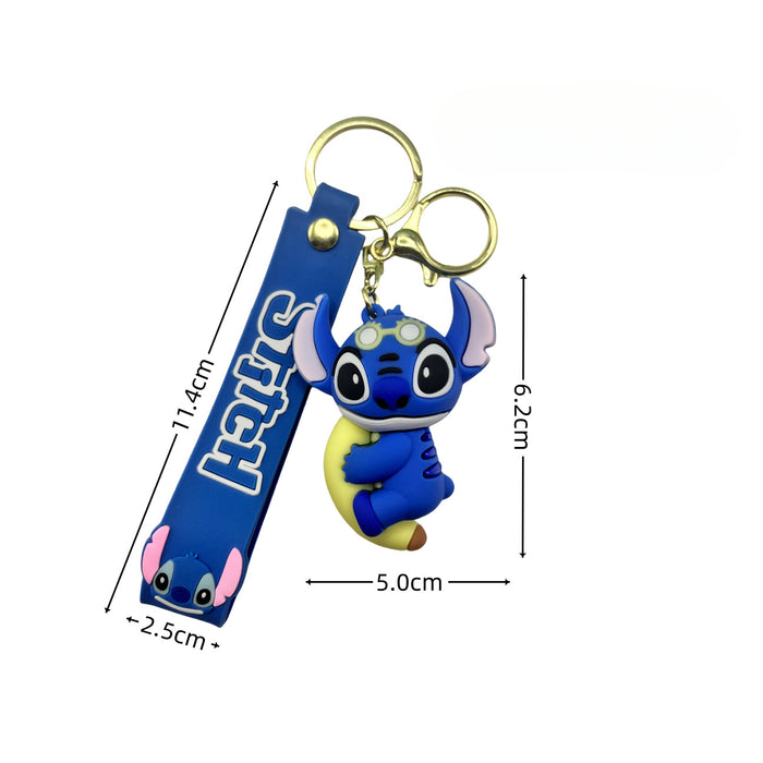 Wholesale Cartoon Anime Silicone Keychains JDC-KC-Biaopan005