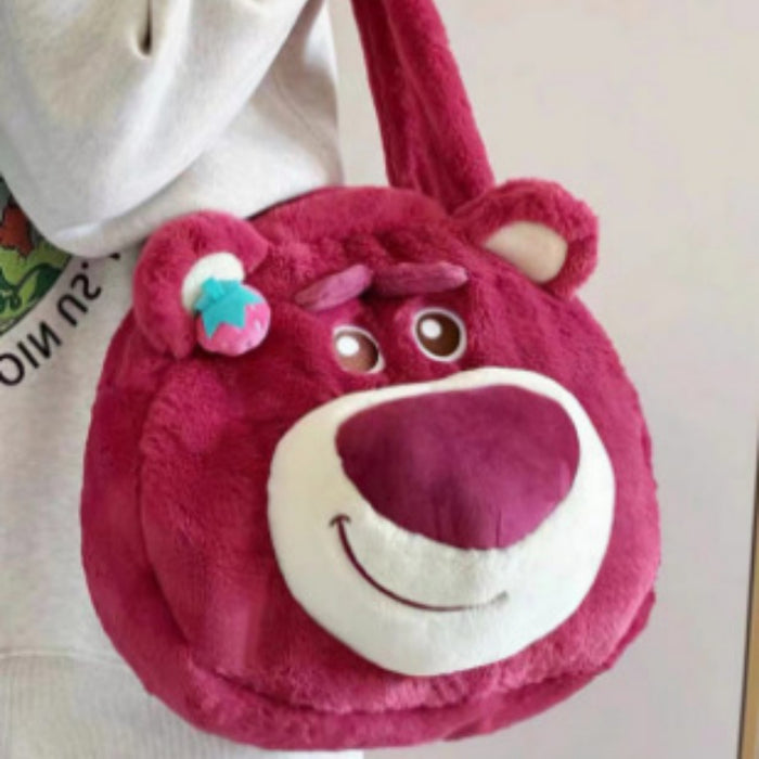 Wholesale Cartoon Cute Plush Large Capacity Handbag JDC-HB-Zeze003