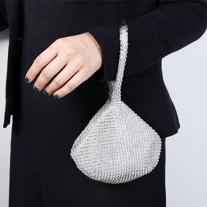 Wholesale Diamond Evening Bag Round Diamond Dress Bag Handbag JDC-HB-YiX003