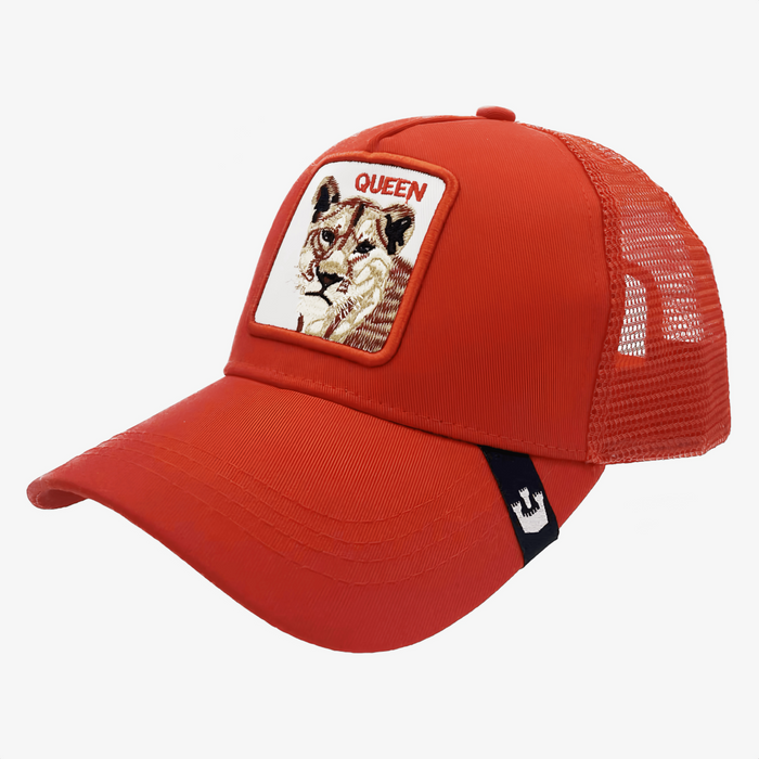 Wholesale Animal Patch Trucker Hat - Embroidered Mesh Snapback Cap