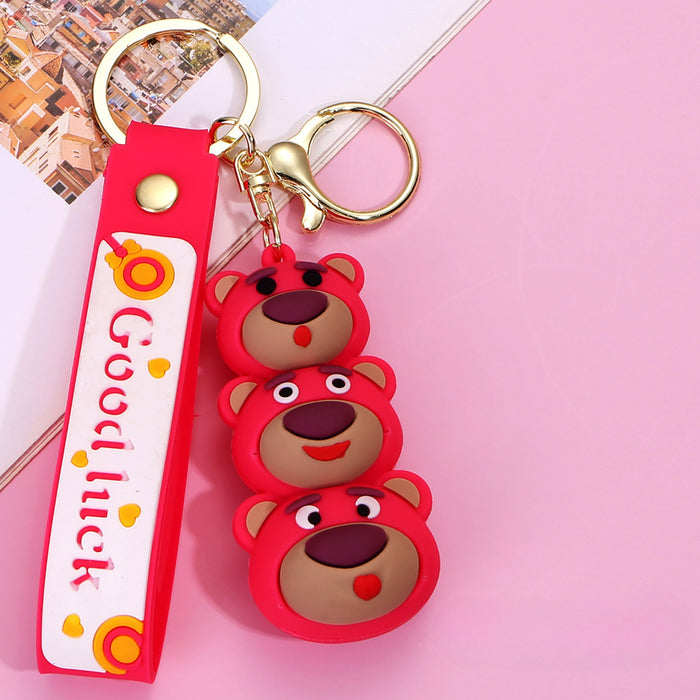 Wholesale PVC Cartoon Doll Keychain JDC-KC-YueY005