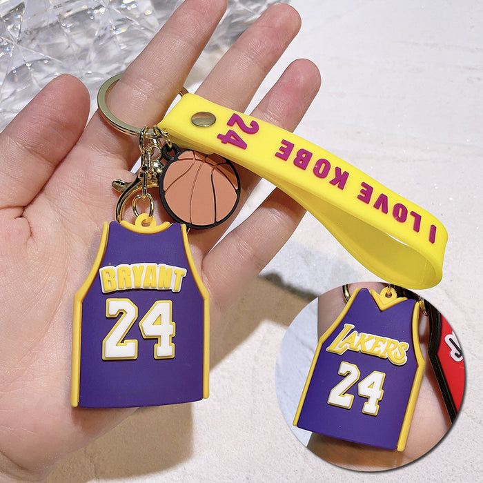 Wholesale Cartoon Silicone Doll Keychain JDC-KC-QiChao050