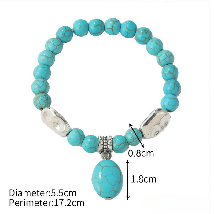 Wholesale Bohemian Ethnic Style Turquoise Bracelet JDC-BT-ManY004