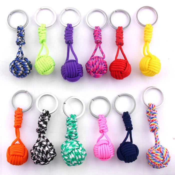 Wholesale Ball Rope Keychain JDC-KC-JinY007