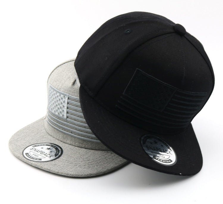 Wholesale Stylish Black Kids Hip Hop Baseball Cap Outdoor Sunscreen Cap For Boys