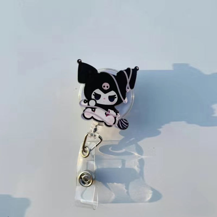 Wholesale ABS  Cartoon Scroll Keychain JDC-KC-ChenPin001