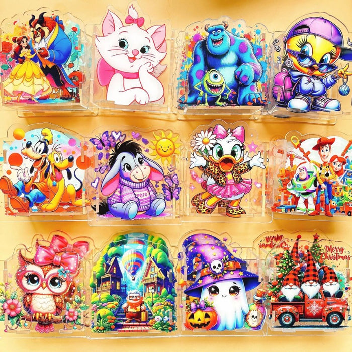 Wholesale Plastic Creative Cute Cartoon  Acrylic Pencil Case JDC-PC-MangH004