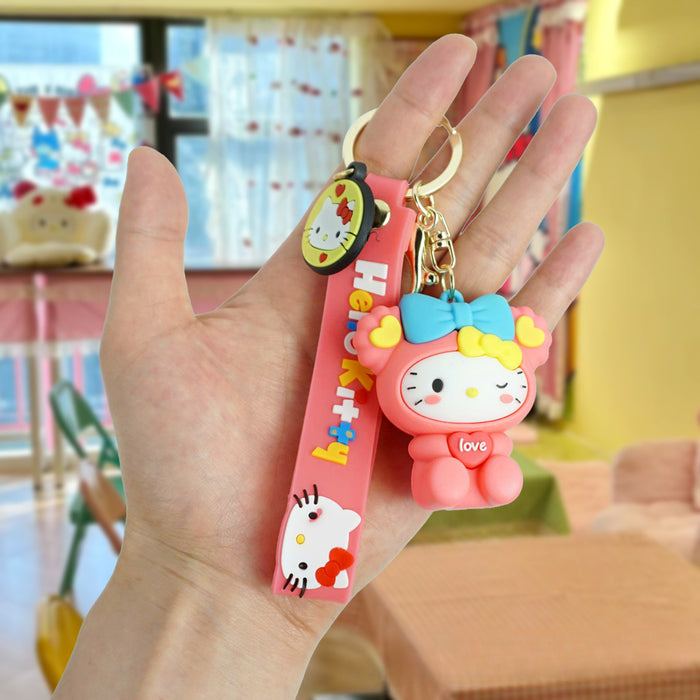 Wholesale Cartoon Silicone Doll Keychain JDC-KC-Yexiang008