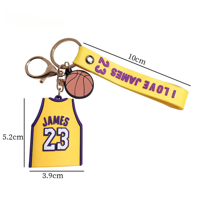 Wholesale Cartoon Silicone Doll Keychain JDC-KC-QiChao050