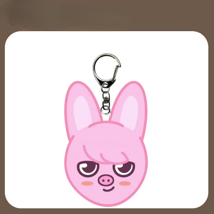 Wholesale Cartoon Acrylic Doll Keychain JDC-KC-MD001